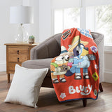 Northwest Bluey Silk Touch filt, 116,8 X 152,4 Cm, Roadtrip Northwest sängar och filtar