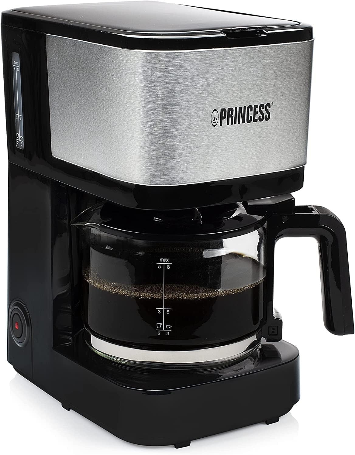 Princess Espressor 249452 – För Nespresso™, Dolce Gusto och ESE kapslar – 19 bar italiensk pump – 0,6 L – 1450 W