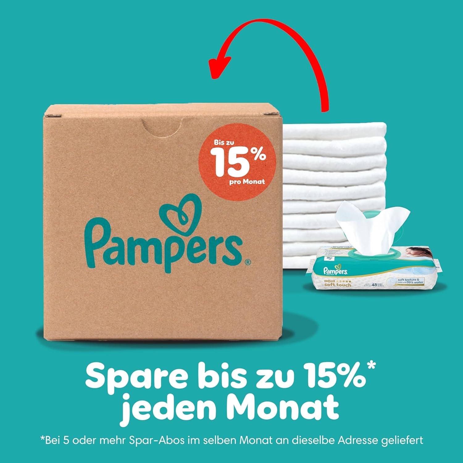 Pampers Baby Dry Pants Diaper Patrol Puppy Edition, storlek 5, 160 blöjor, 11 kg - 17 kg, 360° justering med stopp och skyddssystem