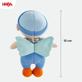 HABA Guardian Angel Mats - Plysch textildocka (15 cm), idealisk välkomstpresent för spädbarn och småbarn - tvättbar i 30°C - 2011869001 Dolls Naty Shop