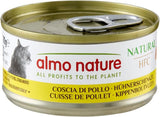 Almo Nature HFC Naturligt våtfoder för katter - Diverse recept med kyckling - 6 x 70g