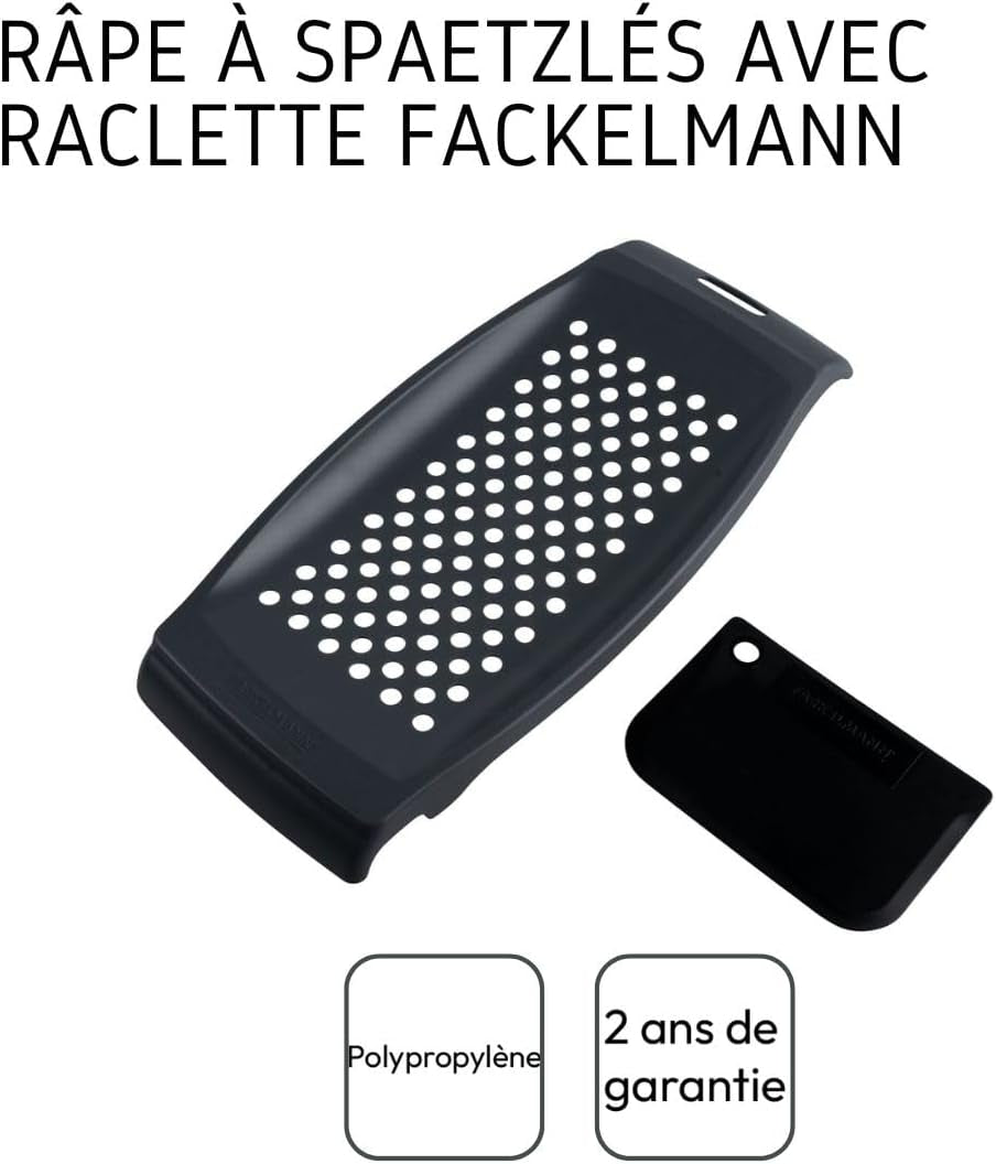 Fackelmann spaetzle rivjärn med degskrapa Peeler Naty Shop