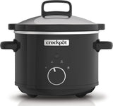 Slow cooker Crockpot, avtagbar keramikskål, lätt att rengöra, 2,4 liter (1-2 personer) Slow Cooker Naty Shop Standardtitel