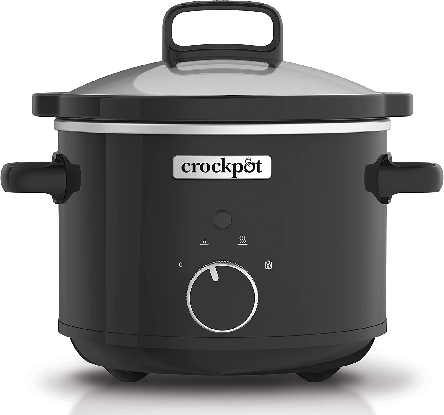 Slow cooker Crockpot, avtagbar keramikskål, lätt att rengöra, 2,4 liter (1-2 personer) Slow Cooker Naty Shop Standardtitel