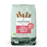 Ekologisk pasta Trivelline N.47 - 500g med dinkelmjöl, linsmjöl och quinoamjöl - Rik på protein, källa till fiber och protein