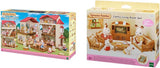 5716 Town House med vind - Dockhus och L5339 Country House Vardagsrum - Dockhusmöbler, 30 x 50 cm, 1 st (1 pack), tillverkad av plast