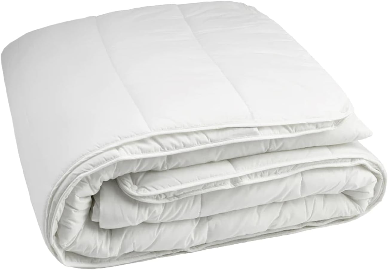 Prestige 4 Stagioni 4 säsonger vitt täcke, 100% mikrofiber, 150X200Cm Täcken och täcken Naty Shop 150X200Cm