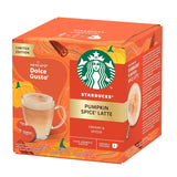 STARBUCKS Pumpkin Spice Latte av Nescafé Dolce Gusto, Dunkle Röstung, Kaffeekapseln 6 x 12 (72 Kapseln)