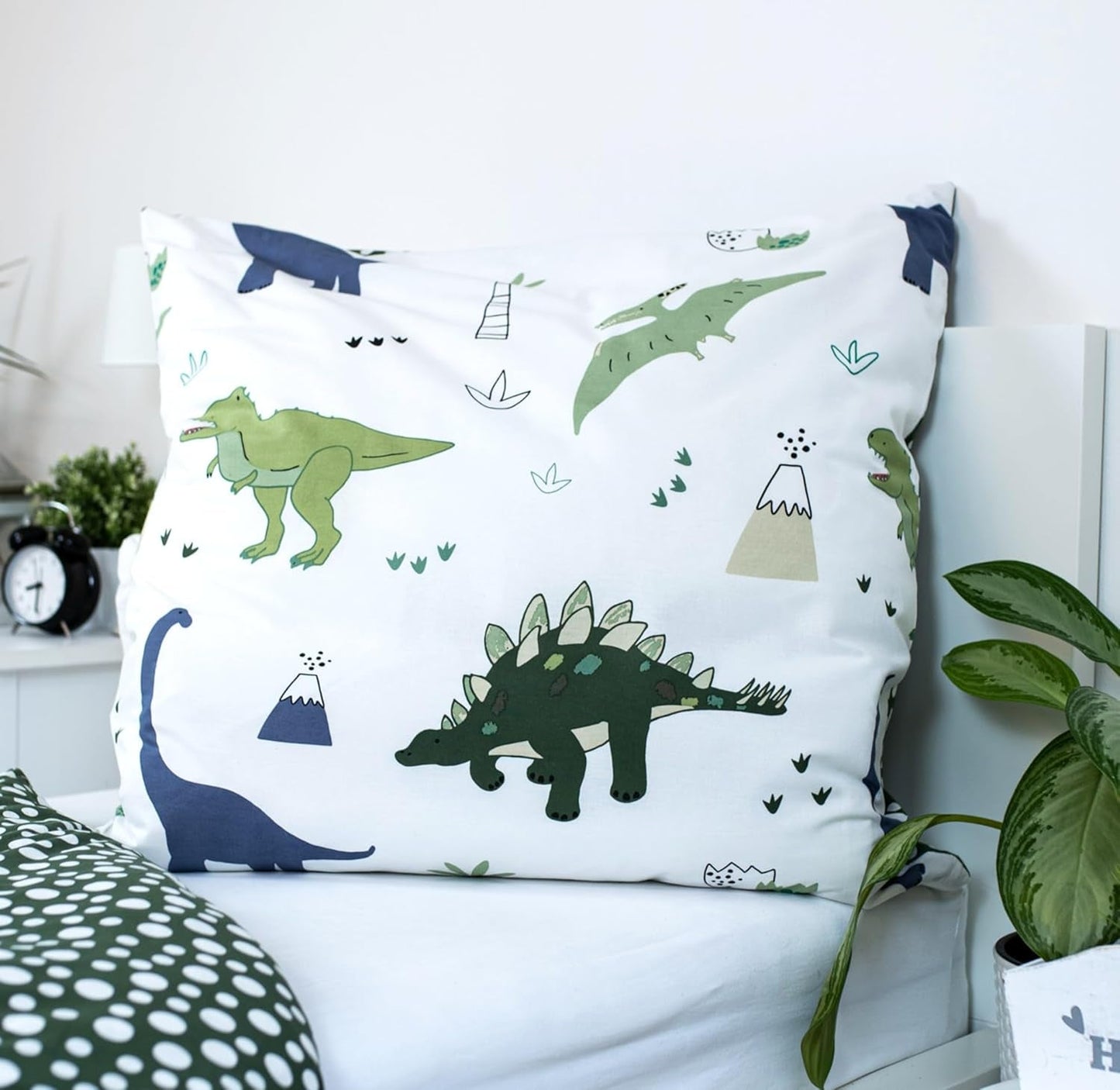 Sängkläder för barn, vändbara, Dinosaurier Sängkläder - barn Naty Shop