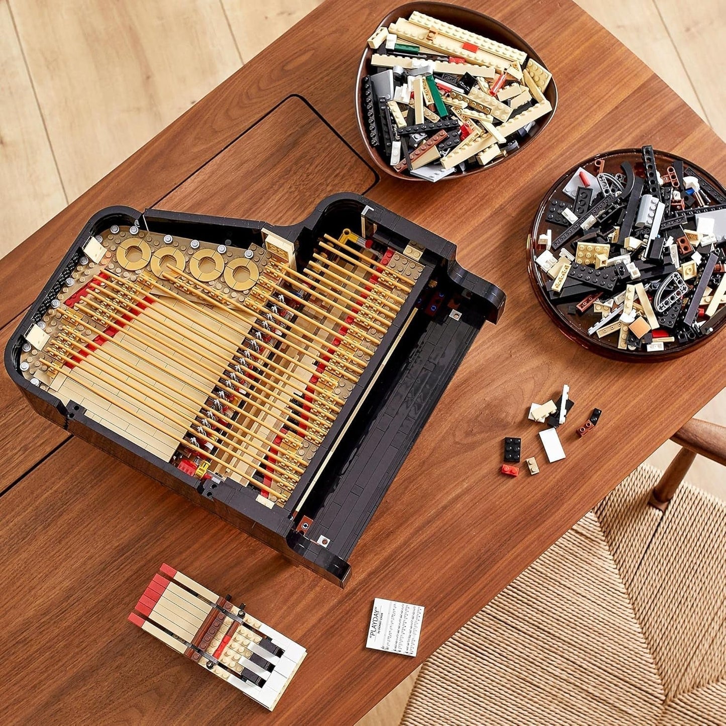 LEGO Ideas Concert Grand Piano (21323); Byggsats; Ditt eget konsertpiano; Bra modellprojekt för den begåvade pianisten, musikern, musikälskaren eller hobbyisten (3 662 stycken) Byggset Besuche den LEGO-Store