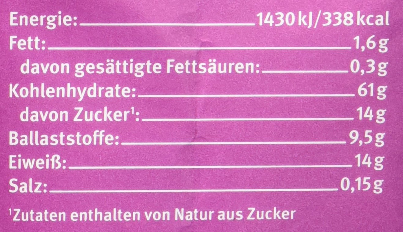 Hof dinkelbärsmakande müsli, osötad, 425 g