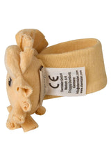 Sterntaler Lion Leo Rattle Arm - Mjuk leksak för bebisar med skallra och resårband - För bebisar att ta tag i och leka med - Perfekt present, Ochre Baby Toys Naty Shop
