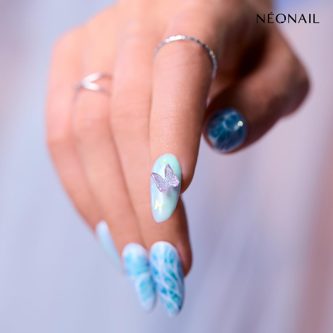 NÉONAIL Nageldekoration 3D Nail Art Schmetterlinge - Nail Charms - Nägel Selber Machen - Nails - Nageldesign Accessoarer - Nailart - Nail Art Zubehör - Nagel Deko - Nagelschmuck - Mehrfarbig