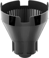 ZWILLING ENFINIGY Filter Espressomaskin med 1,5 liters glaskaraff, espressomaskin med rostfri stålpanna, blomningsfunktion och smart avkalkning, plast, silver