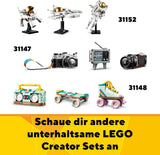 LEGO Creator 3-i-1 blomstersprinklerset, dekoration av barnrum, bygg en sprinkler med en bukett blommor, gummistövlar eller 2 leksaksfåglar, kreativ present till flickor och pojkar 8 år gamla 31149 Byggset Besuche den LEGO-Store