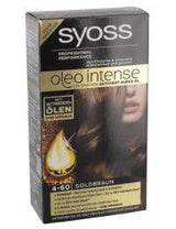 Syoss Oleo Intense Coloration 5-86 Sweet Brown 3 Pack (3 x 1 Styck) Naty Shop Hårfärg Gyllene Brun 1 Styck (1 Pack)