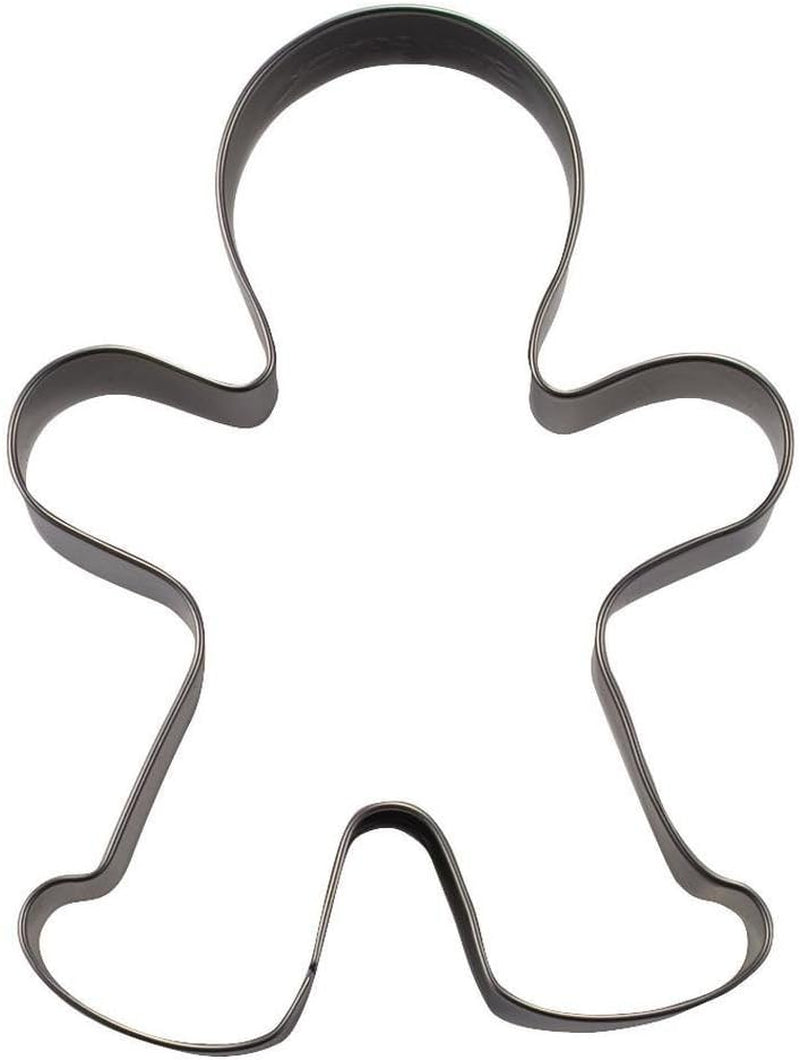 Kakform Städter 041318 Pepparkaksgubb i rostfritt stål 10 cm