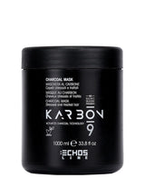 Echosline Karbon 9 Organic Vegan Charcoal Mask (1000ml) Naty Shop Hair Mask Standardtitel