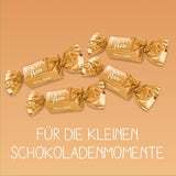 Merci Petits kaffegrädde - 12 x 125 g - Små vita chokladpraliner på fin choklad med kaffegrädde - individuellt inslagna chokladpraliner