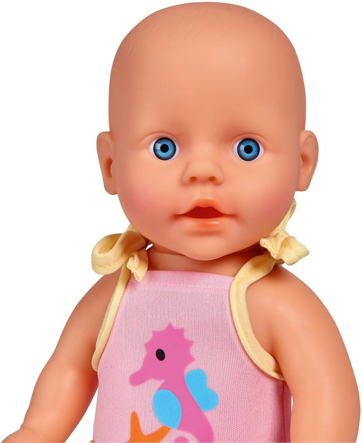 Simba 105030172 - Nyfödd babybaddocka, vinyldocka i baddräkt med simglasögon, 30 cm, docka, ålder 3+ Dockor Naty Shop