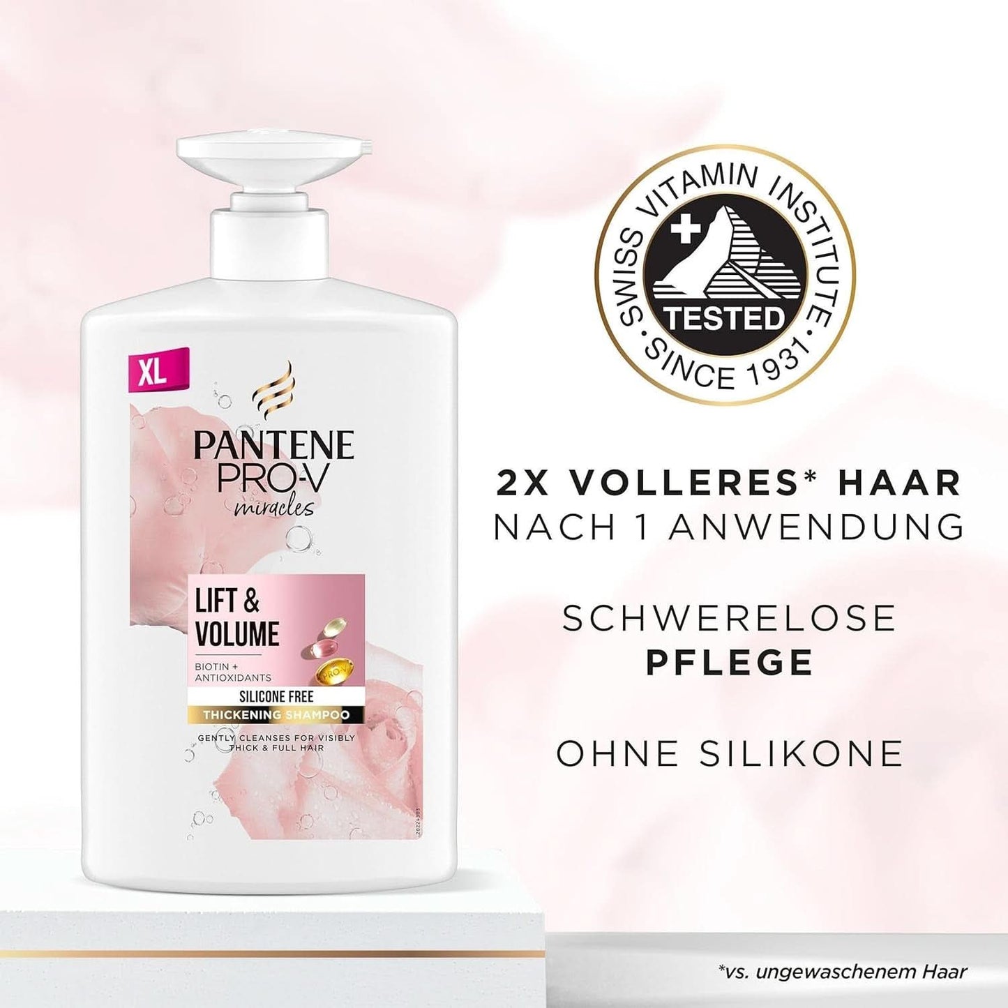 Pantene Pro-V Miracles Lift'N'Volume, XXL, 1 liter Naty Shop dusch & bad