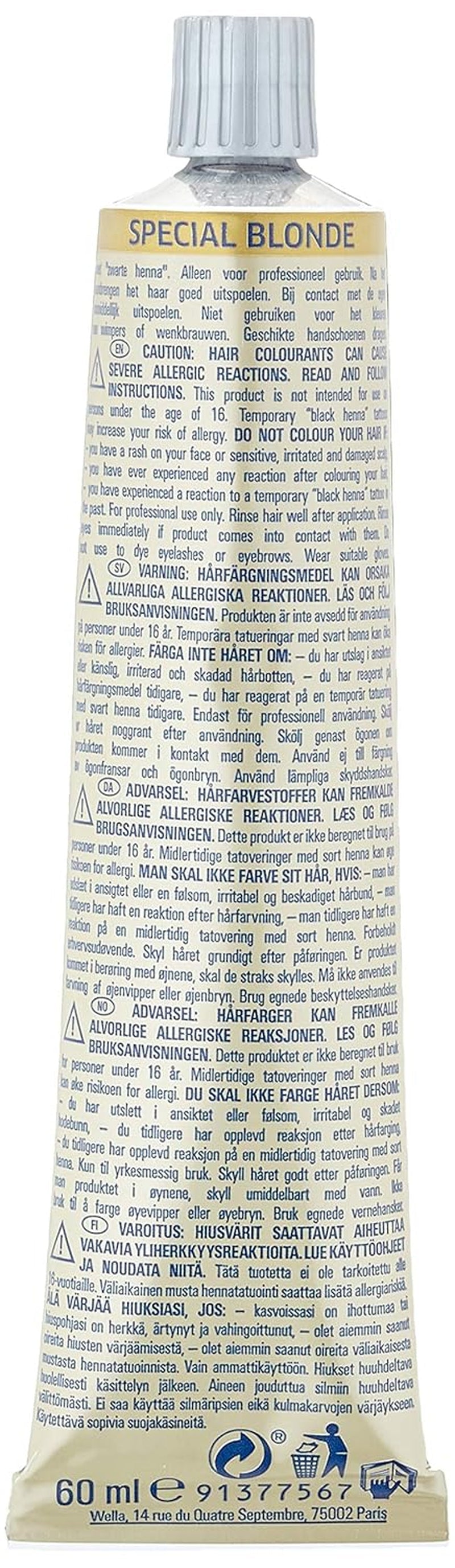Wella Koleston Perf. Me+ Special Blonde 12/89 60ml Hårfärgning Naty Shop