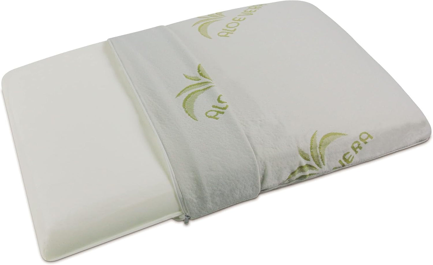 Tvålrätt Memory Foam Kudde med Aloe Vera Foder Naty Shop Standardkuddar Standardtitel