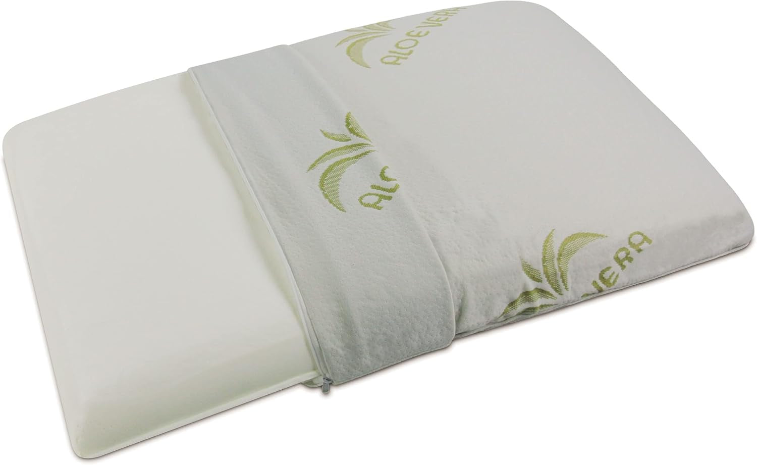 Tvålrätt Memory Foam Kudde med Aloe Vera Foder Naty Shop Standardkuddar Standardtitel