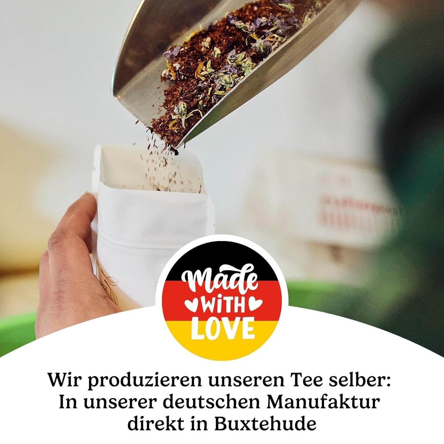 Ekologiskt Yerba Mate Tea Original 1 kg Loose Mate Tea High Koffein Orostat Lufttorkat Labbtestade Mate Blad Packade i Tyskland Premium Quality Gräfenhof