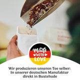Ekologiskt Yerba Mate Tea Original 1 kg Loose Mate Tea High Koffein Orostat Lufttorkat Labbtestade Mate Blad Packade i Tyskland Premium Quality Gräfenhof