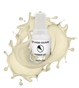 Gel matfärg, beige, champagnefärg, 20 g. Livsmedelsfärg för ett brett spektrum av applikationer för att dekorera tårtor, tårtor, grädde, sockerkaka, royal icing, macarons.