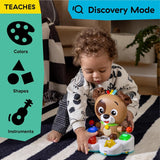 Baby Einstein, Drum & Learn Dean Musical Learning Toy - Multisensorisk babyleksak, 2 spellägen, färger, former och instrument, 50+ ljud, från 6 månader Babyleksaker Naty Shop