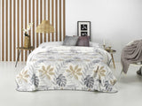 Tryckt filt, Stor volym, 100 % polyester, 450 G/M², Mjuk, För höst/vinter, Design Harmony N10, 170 X 240 Cm, För 90/105 Cm sängar, Grå Naty Shop Täcken och täcken Grå 170X240 Cm/105 Cm