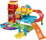 Vtech TUT TUT Baby Flitzer - Parkeringsgarage, färgglad, 66,6 x 75,3 x 45,1 cm & TUT TUT Baby Flitzer - Brandbil - leksaksbil med musik, ljusknapp, meningar och intressanta ljud Bebe Toys Naty Shop