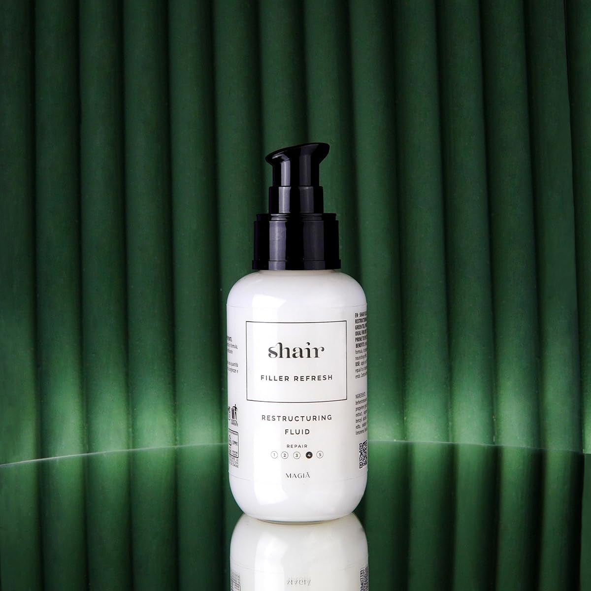 Shair Filler Refresh: omstruktureringsvätska, vitaliserande, uppfriskande, silkeslen, trasslande ut, för tråkiga, torra, behandlade, kluvna toppar Hair Detangling Products Naty Shop