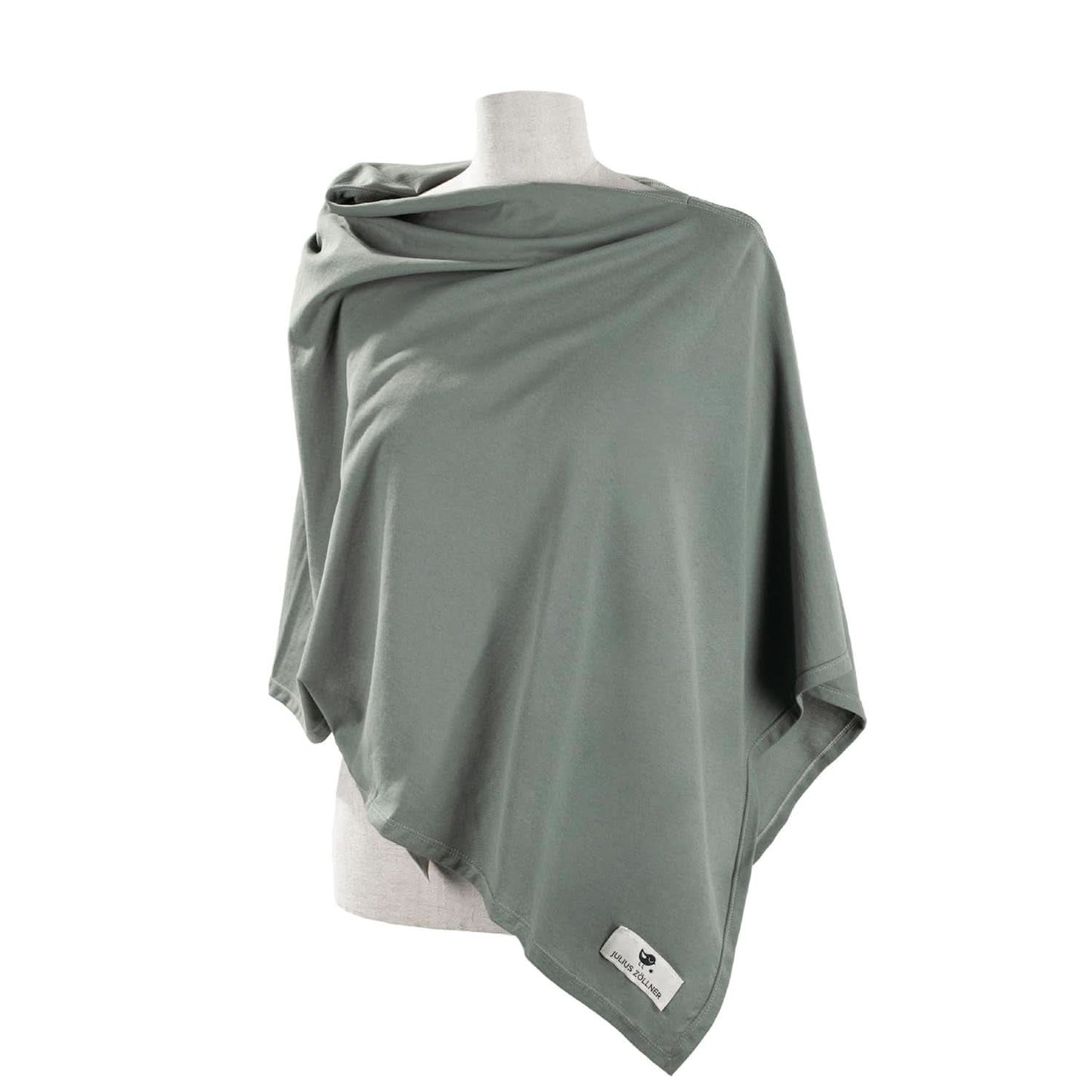 Julius Zöllner Stilltuch Aus 100 Prozent Jersey-Baumwolle, OEKO-TEX STANDARD 100, Tillverkad i Tyskland, Uni Tan Tillbehör Mat och amning Baby Naty Shop Uni Basil