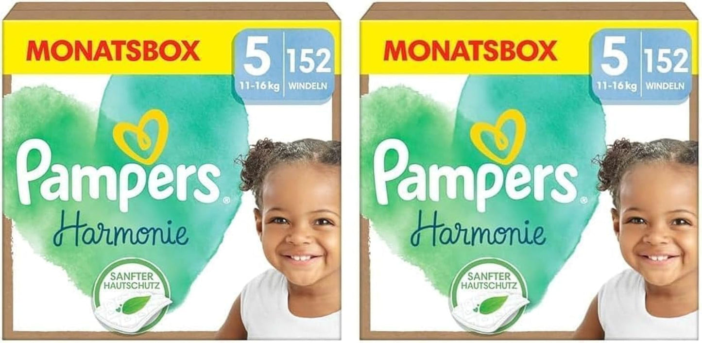 Virtuellt paket: Harmony Size 1 och Aqua Wet Wipes