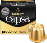 Capsa Lungo Belluno XXL, 39 Nespresso-kompatibla kapslar, 1er Pack (1 x 218 g) & Capsa prodomo, 56g