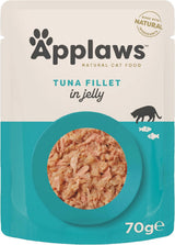 Applaws Cat Pouch tonfiskfilé i gelé 1x (16x70g)
