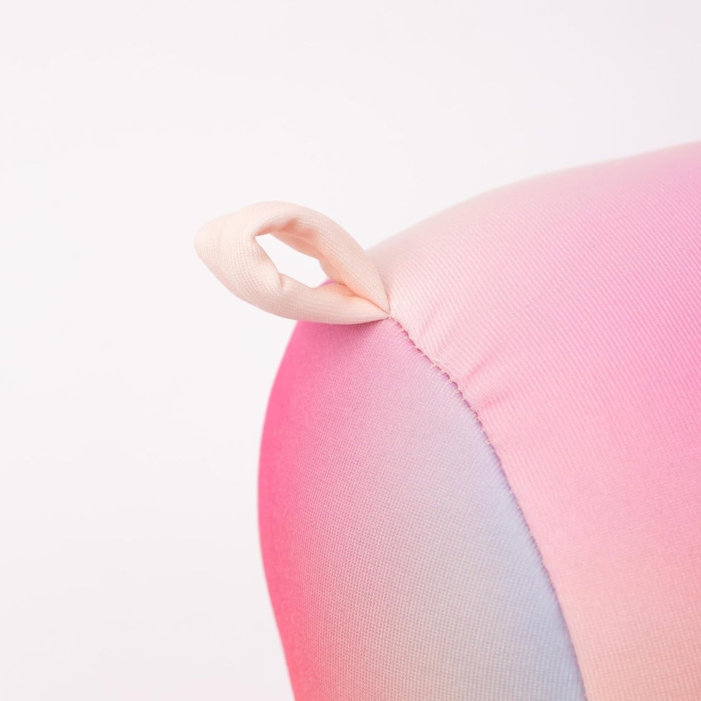 FISURA Strandkudde, Gradient Färg, 29 X 12 Cm, Avslappningskudde, Rosa, Original Resekudde, Polyester Camping Kudde, Omonterade Naty Shop Resekuddar