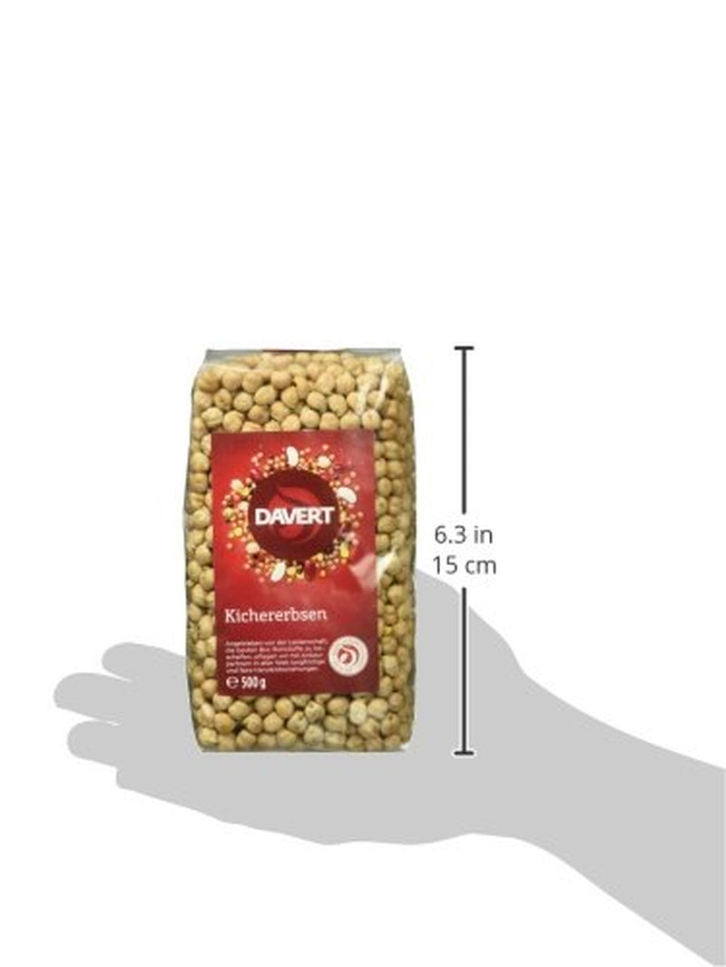 Davert Bio kikärter, 500 g