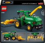 LEGO Technic John Deere 9700 vallskördare Barn leksakstraktor Gårdsset Fordonsmodell med realistiska funktioner Present för pojkar och flickor 9 år gamla 42168 Byggset Besuche den LEGO-Store
