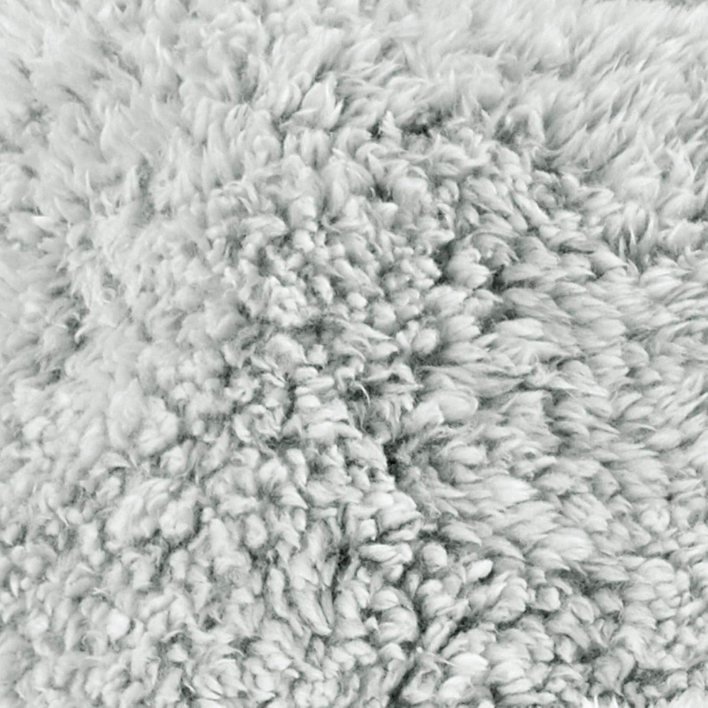 Aqua-Textil Fluffig mysig filt 150 X 200 Cm Grå Vit Melange Plysch TV-filt Överkast Sherpa Fleece Oeko-Tex Ottawa Sängar och filtar Besuche den aqua-textil-Store
