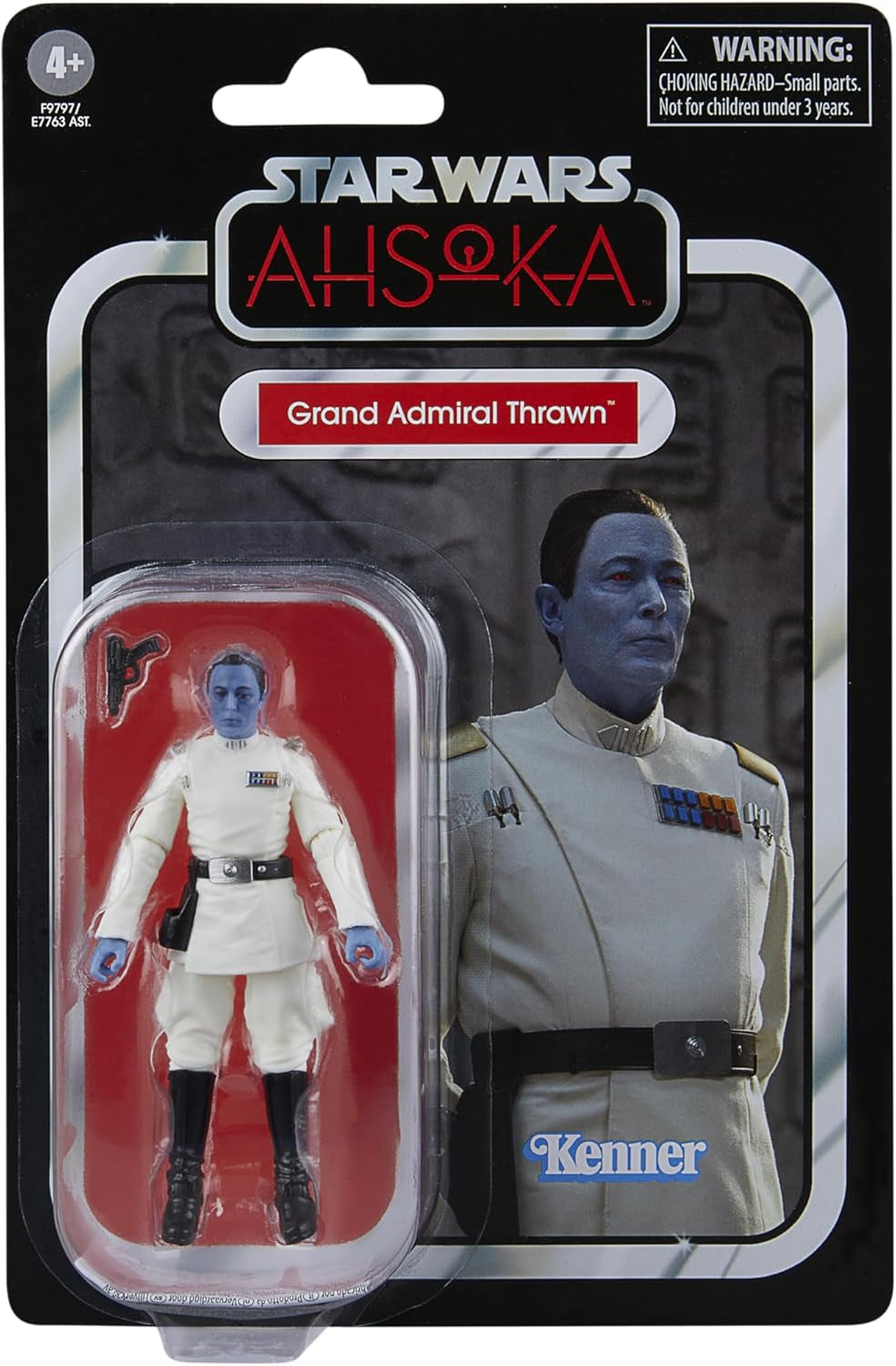 Star Wars Grand Admiral Thrawn Vintage Collection Star Wars: Ahsoka Collectible Actionfigur (9,5 cm skala) Actionfigurer Naty Shop