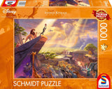 Schmidt Spiele 59673 Thomas Kinkade, Disney, Lejonkungen, pussel 1000 bitar Pussel Naty Shop Singel