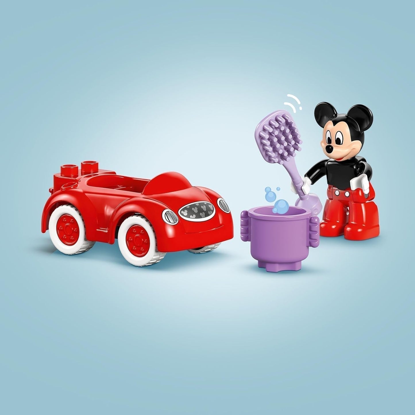 LEGO DUPLO - Disney Piggs klubbhus och bil - pedagogisk leksak för förskolebarn - byggset med 2 minifigurer, inklusive Musse Pigg och datortudlar - presentidé för pojkar och tjejer från 2 år 10454 Byggset Beuche den LEGO-Store