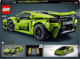 LEGO 42161 Technic Lamborghini Huracán Tecnica Leksaksbilmodellsats Racingbilsbyggsats för barn Pojkar Flickor Motorsportfans Collection Presentbyggset Besuche den LEGO-Store