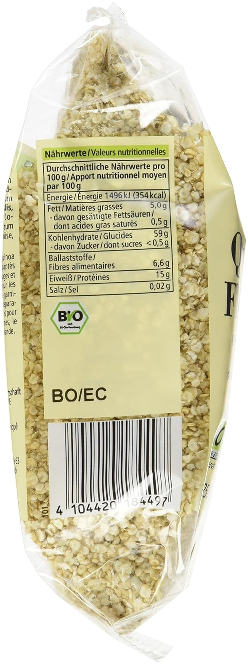 Quinoaflingor, förpackning om 7 (7 x 250 g)