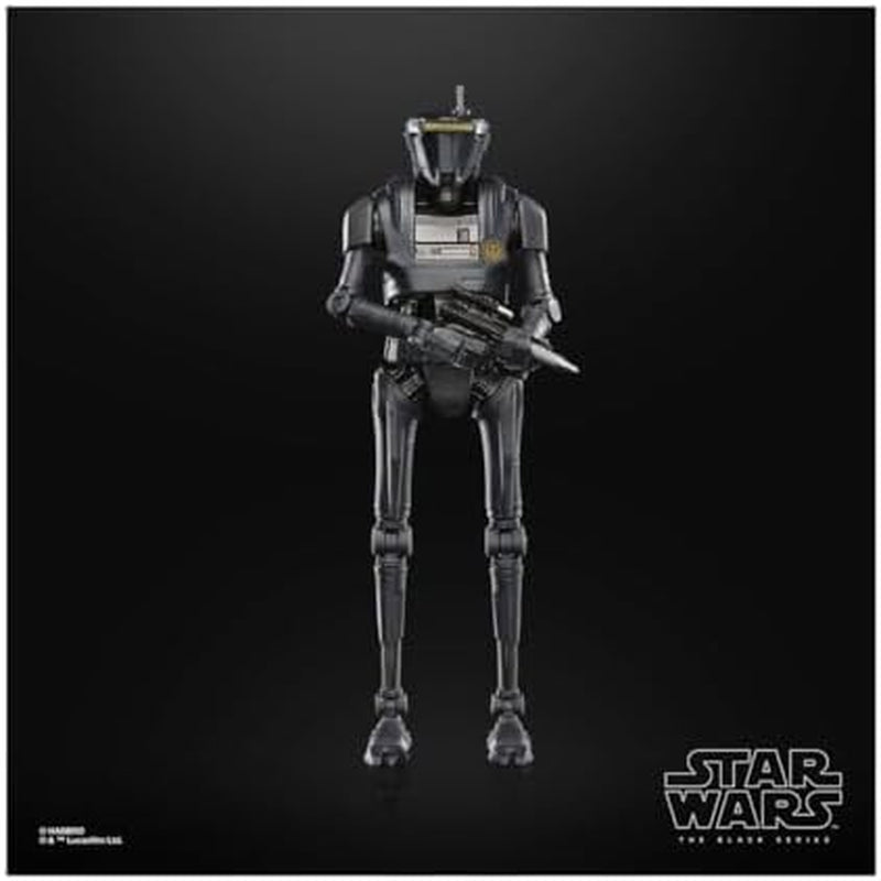 Star Wars Black Series New Republic Security Droid, 15 cm stor mandalorian figur, för barn 4+ Actionfigurer Naty Shop