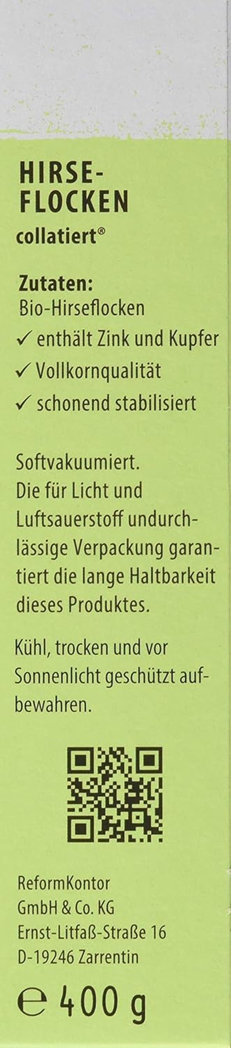 Hirse-Flocken Bio, 6Er Pack (6 X 400 G) Spannmål Naty Shop